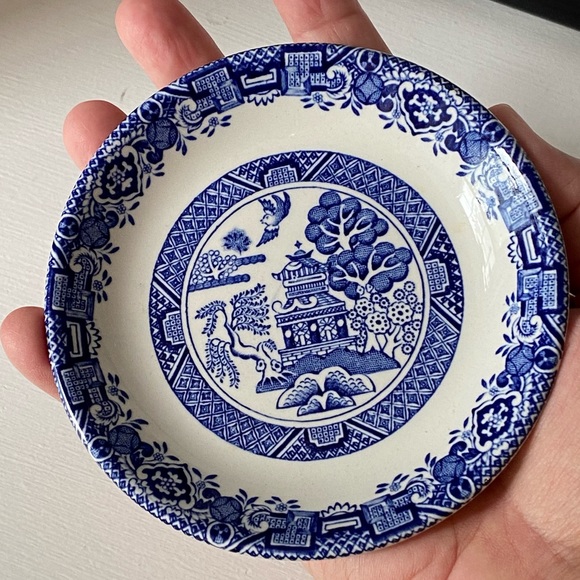 Other - Willow Woods Ware Wood & Sons England Plate